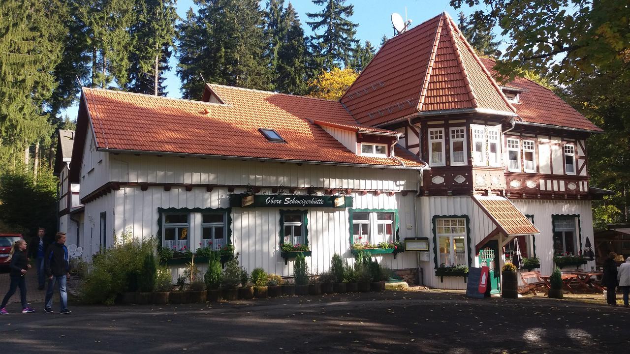 Hotel Obere Schweizerhütte Oberhof  Exterior foto